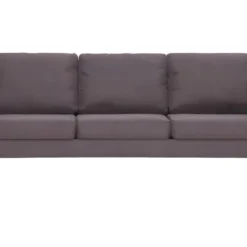 Canapé à 3 Places Tissu Taupe -Promos Chesteris Boutique canape 21990587