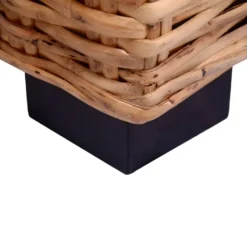 Canapé à 3 Places Rotin Naturel -Promos Chesteris Boutique canape 21991295