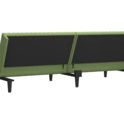 Canapé-lit à 2 Places Avec Repose-pied Vert Clair Velours 15 Canapé-lit à 2 Places Avec Repose-pied Vert Clair Velours -Promos Chesteris Boutique canape 21994857