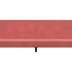 Canapé-lit à 2 Places Rose Velours -Promos Chesteris Boutique canape 21995809