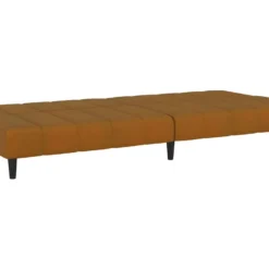 Canapé-lit à 2 Places Marron Velours 17 Canapé-lit à 2 Places Marron Velours -Promos Chesteris Boutique canape 21997257