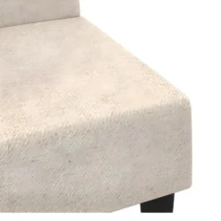 Canapé-lit à 2 Places Crème Tissu Microfibre 18 Canapé-lit à 2 Places Crème Tissu Microfibre -Promos Chesteris Boutique canape 21998869