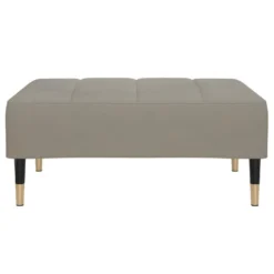 Canapé-lit 2 Places Avec Tabouret Gris Clair Velours 19 Canapé-lit 2 Places Avec Tabouret Gris Clair Velours -Promos Chesteris Boutique canape 21999241