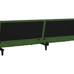 Canapé-lit à 2 Places Vert Foncé Velours -Promos Chesteris Boutique canape 22000165