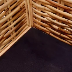 Canapé à 2 Places Rotin Naturel -Promos Chesteris Boutique canape 22003307