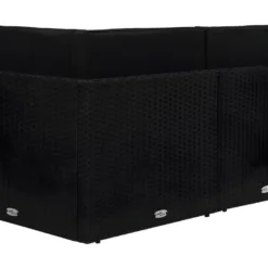 Canapé Sectionnel 2 Places Résine Tressée Noir 13 Canapé Sectionnel 2 Places Résine Tressée Noir -Promos Chesteris Boutique canape 22007833