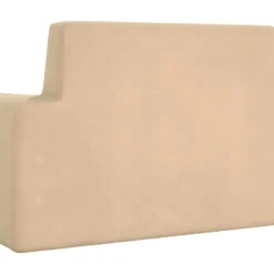 Canapé Pour Enfants à 2 Places Crème Peluche Douce -Promos Chesteris Boutique canape 22008131