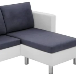 Canapé à 3 Places Avec Coussins Blanc Similicuir 14 Canapé à 3 Places Avec Coussins Blanc Similicuir -Promos Chesteris Boutique canape 22008719