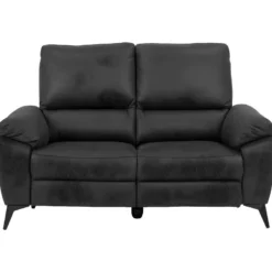 Rie Canapé 2 Places, Fauteuil Inclinable électrique, Gris.