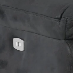 Rie Canapé 2 Places, Fauteuil Inclinable électrique, Gris. -Promos Chesteris Boutique canape 22043087