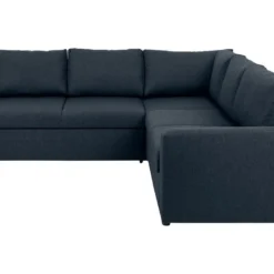 Sacramento Canapé D'angle, Espace De Rangement Dissimulé Et Lit Gigogne, Bleu Foncé. -Promos Chesteris Boutique canape 22043103