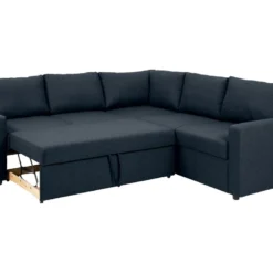 Sacramento Canapé D'angle, Espace De Rangement Dissimulé Et Lit Gigogne, Bleu Foncé. -Promos Chesteris Boutique canape 22043105