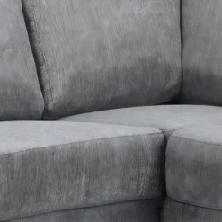 Calverton Canapé D'angle Avec Chaise Longue à Gauche En Gris Clair. -Promos Chesteris Boutique canape 22043161