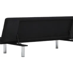 Canapé-lit Noir Polyester -Promos Chesteris Boutique canape 22059913