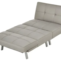 Canapé Contemporain Convertible OVIEDO Gris -Promos Chesteris Boutique canape 22099353