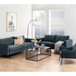 Paia Canapé 2,5 Personnes, Bleu Foncé. -Promos Chesteris Boutique canape 22104409