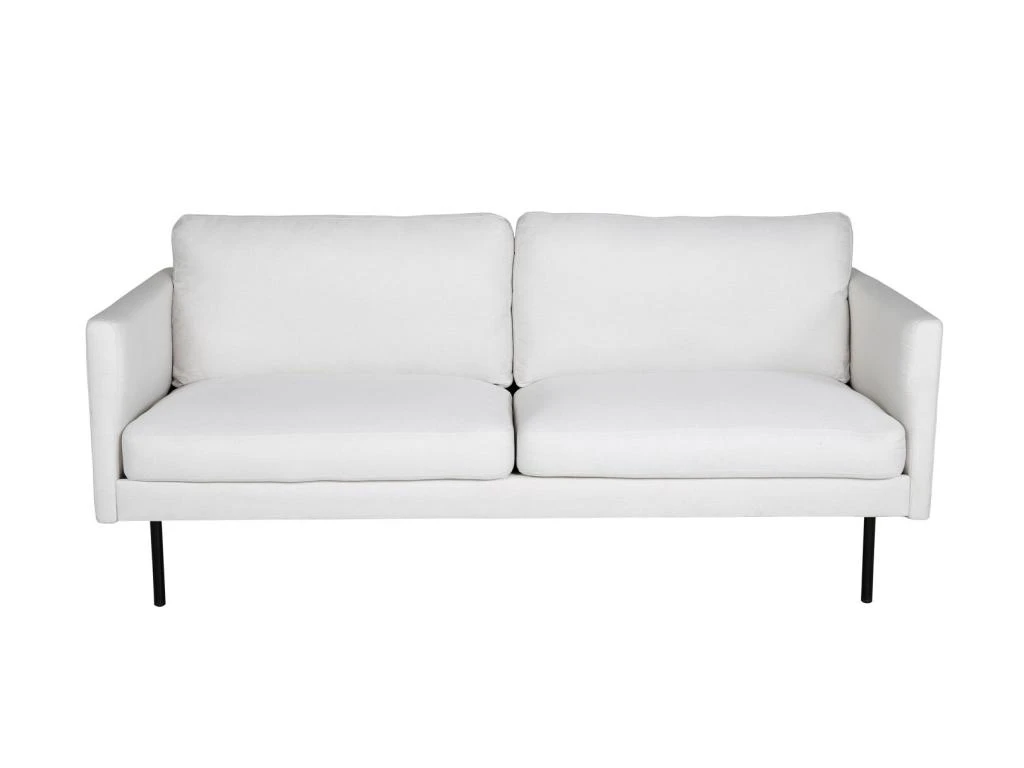 Zoom Canapé 2 Personnes Beige Clair. 2 Zoom Canapé 2 Personnes Beige Clair. – Image 2