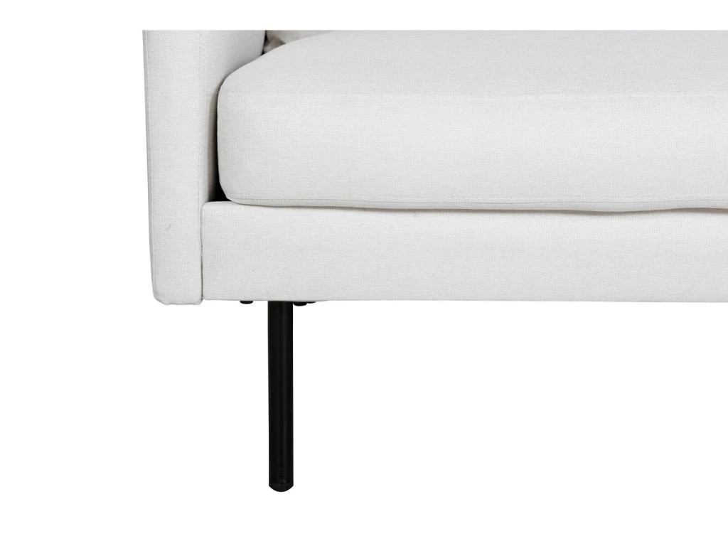 Zoom Canapé 2 Personnes Beige Clair. 3 Zoom Canapé 2 Personnes Beige Clair. – Image 3