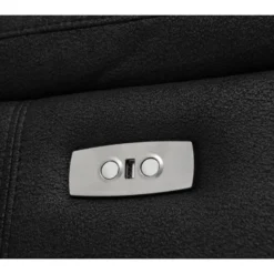 Sena Canapé 3 Personnes En Tissu, Noir. -Promos Chesteris Boutique canape 22104839