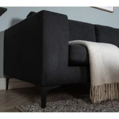 Bolero Canapé 3 Personnes, Noir. -Promos Chesteris Boutique canape 22105041