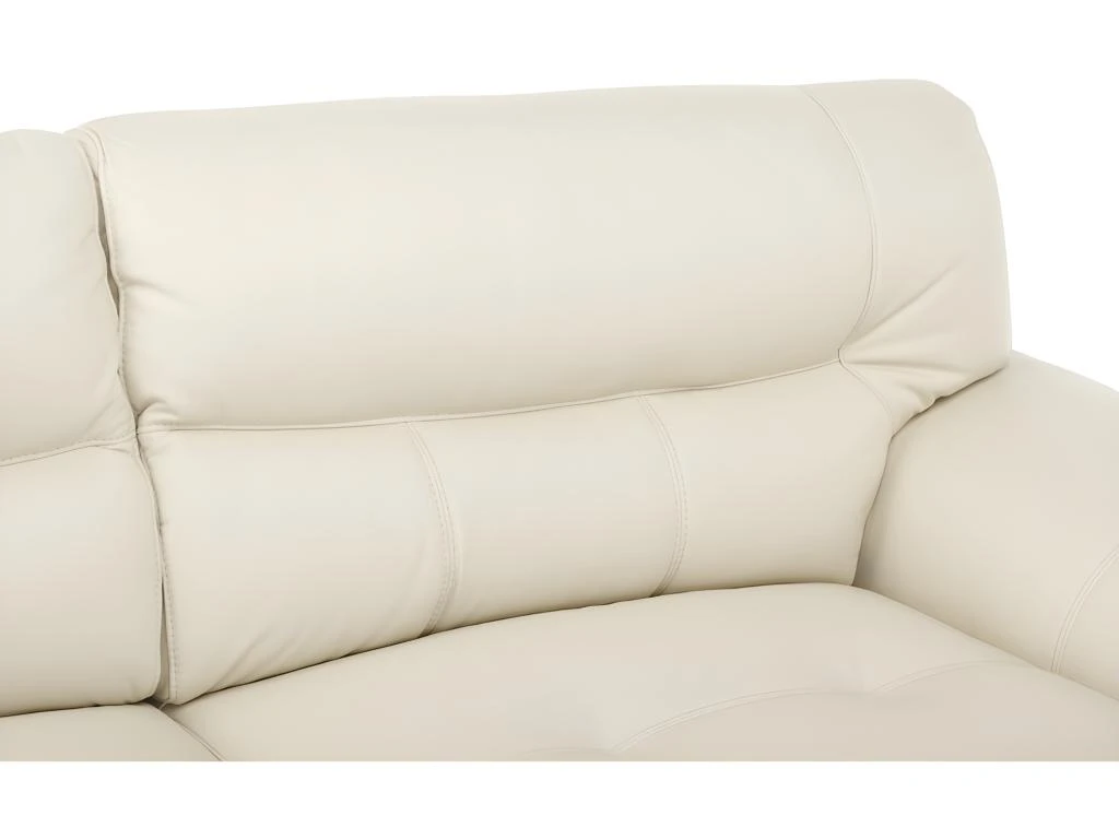 Canapé 2 Places En Cuir THIBAULT - Ivoire 8 Canapé 2 Places En Cuir THIBAULT - Ivoire – Image 8