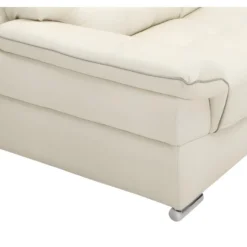 Canapé 2 Places En Cuir THIBAULT - Ivoire 19 Canapé 2 Places En Cuir THIBAULT - Ivoire -Promos Chesteris Boutique canape 221853