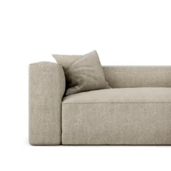 Canapé 3 Places Tissu Bouclette Taupe 6 Canapé 3 Places Tissu Bouclette Taupe -Promos Chesteris Boutique canape 22207339