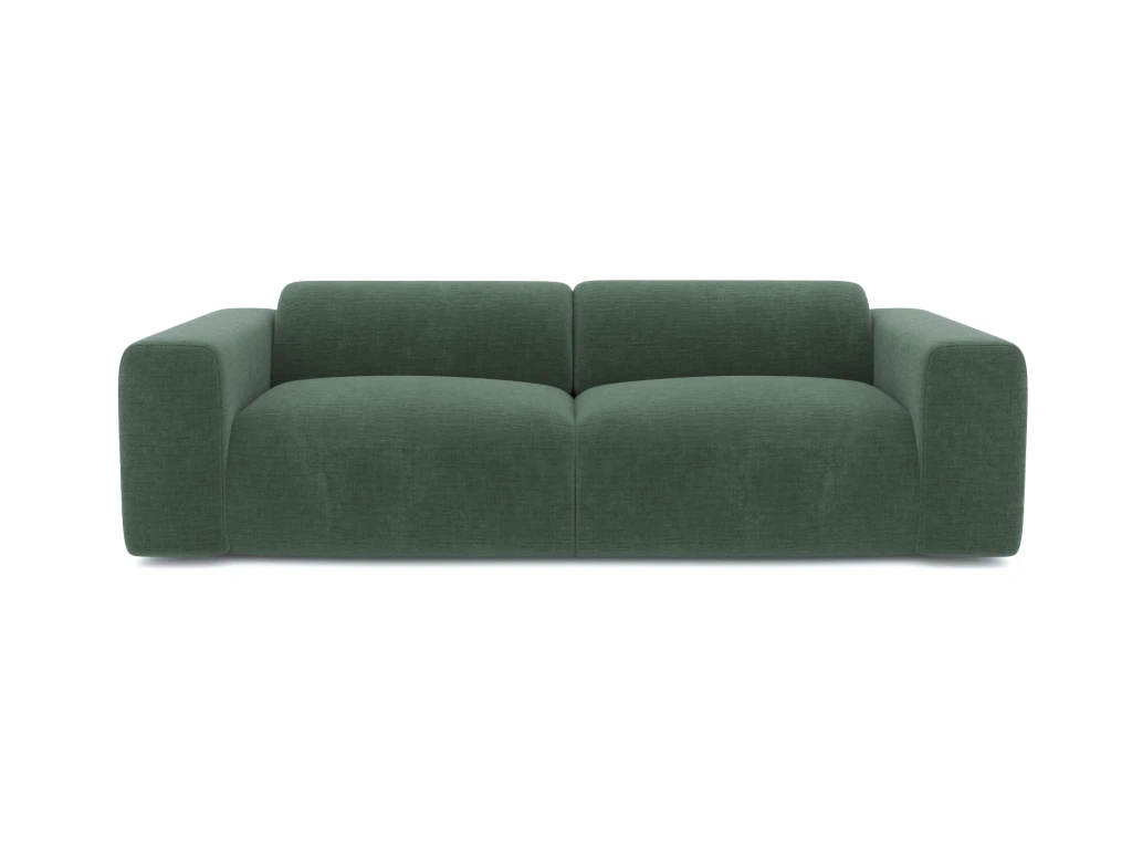 Canapé 4 Places Velours Texturé Vert émeraude 1 Canapé 4 Places Velours Texturé Vert émeraude