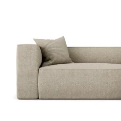 Canapé D'angle Symétrique Tissu Bouclette Taupe 6 Canapé D'angle Symétrique Tissu Bouclette Taupe -Promos Chesteris Boutique canape 22210333