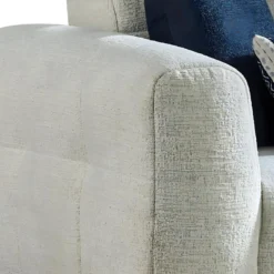 Canapé 3 Places En Tissu Chiné Blanc RICADI De Pascal Morabito 13 Canapé 3 Places En Tissu Chiné Blanc RICADI De Pascal Morabito -Promos Chesteris Boutique canape 22215303