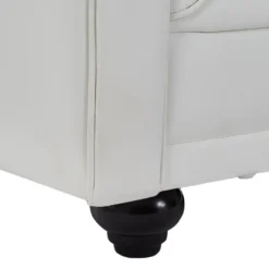 Canapé 2 Places En Simili Blanc CHESTERFIELD 14 Canapé 2 Places En Simili Blanc CHESTERFIELD -Promos Chesteris Boutique canape 22251027