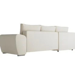 CASSANDRA - Canapé D'angle Convertible Avec Coffre En Tissu - Beige - Angle Gauche 18 CASSANDRA - Canapé D'angle Convertible Avec Coffre En Tissu - Beige - Angle Gauche -Promos Chesteris Boutique canape 22372183