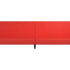 Canapé-lit à 2 Places Avec Repose-pied Rouge Similicuir 14 Canapé-lit à 2 Places Avec Repose-pied Rouge Similicuir -Promos Chesteris Boutique canape 22585911