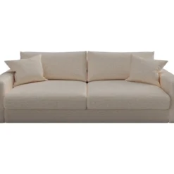 Canapé 3 Places En Tissu Beige JULINA 10 Canapé 3 Places En Tissu Beige JULINA -Promos Chesteris Boutique canape 22969093