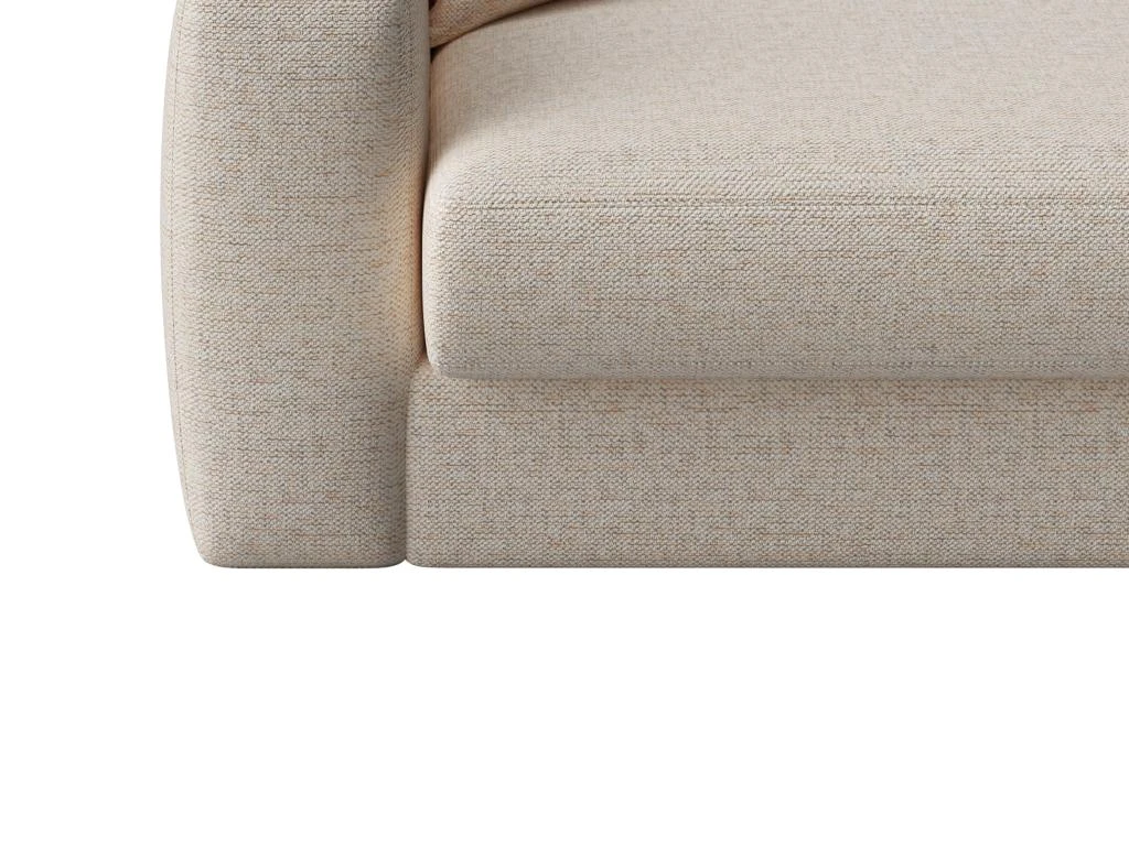 Canapé 3 Places En Tissu Beige JULINA 5 Canapé 3 Places En Tissu Beige JULINA – Image 5