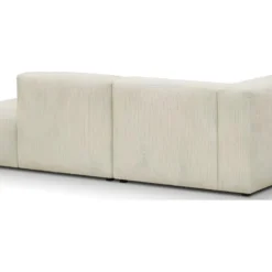 Canapé D'angle à Gauche Modulable Avec Méridienne 3/4 Places En Velours Côtelé Beige - Modulo 8 Canapé D'angle à Gauche Modulable Avec Méridienne 3/4 Places En Velours Côtelé Beige - Modulo -Promos Chesteris Boutique canape 22971869