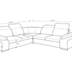 Canapé D'angle Convertible Avec Rangement En Tissu Et Simili RABELAIS - Bicolore Anthracite Et Noir 25 Canapé D'angle Convertible Avec Rangement En Tissu Et Simili RABELAIS - Bicolore Anthracite Et Noir -Promos Chesteris Boutique canape 231243