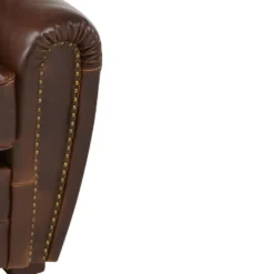 Canapé 2 Places Club 100% Cuir Vieilli BAUDOIN - Marron 17 Canapé 2 Places Club 100% Cuir Vieilli BAUDOIN - Marron -Promos Chesteris Boutique canape 235531