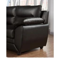 Canapé 3 Places MANOA En Simili - Marron -Promos Chesteris Boutique canape 236079