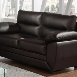 Canapé 2 Places MANOA En Simili - Marron