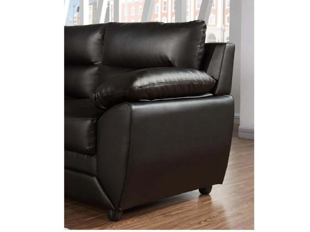 Canapé 2 Places MANOA En Simili - Marron 2 Canapé 2 Places MANOA En Simili - Marron – Image 2