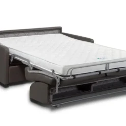 Canapé 4 Places Convertible Express En Simili CALIFE - Blanc - Couchage 160 Cm - Matelas 18 Cm -Promos Chesteris Boutique canape 237663 52