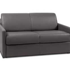 Canapé 2 Places Convertible Express En Simili CALIFE - Gris - Couchage 120 Cm - Matelas 14 Cm 8 Canapé 2 Places Convertible Express En Simili CALIFE - Gris - Couchage 120 Cm - Matelas 14 Cm -Promos Chesteris Boutique canape 245631