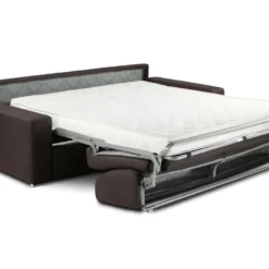 Canapé 2 Places Convertible Express En Tissu EMIR - Anthracite - Couchage 120 Cm - Matelas 18 Cm -Promos Chesteris Boutique canape 272569