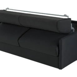 Canapé 4 Places Convertible Express En Tissu CALIFE - Turquoise - Couchage à Lattes Larges 160 Cm - Matelas 18 Cm -Promos Chesteris Boutique canape 273295 9