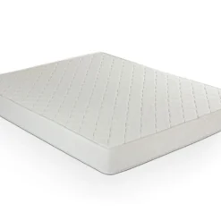 Canapé 3 Places Convertible Express En Simili CALITO - Gris - Couchage 140 Cm - Matelas 16 Cm Avec Mousse à Mémoire De Forme DUNLOPILLO -Promos Chesteris Boutique canape 274219 10