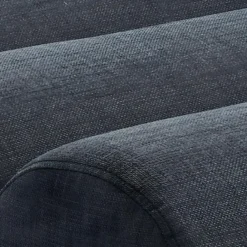 Méridienne Convertible En Tissu CIVAL - Anthracite -Promos Chesteris Boutique canape 298503