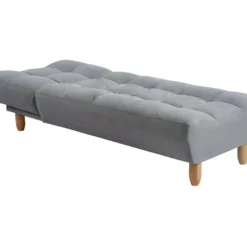 Méridienne Clic Clac En Tissu ESTEBAN - Gris -Promos Chesteris Boutique canape 307059