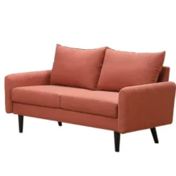 Canapé 2 Places En Tissu HALIA - Terracotta 9 Canapé 2 Places En Tissu HALIA - Terracotta -Promos Chesteris Boutique canape 392193