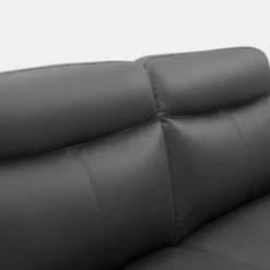 Canapé 2 Places En Cuir MONTANER - Noir 7 Canapé 2 Places En Cuir MONTANER - Noir -Promos Chesteris Boutique canape 394553